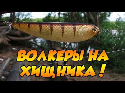 Видео: Волкеры на щуку, окуня и жереха. Выпуск №17