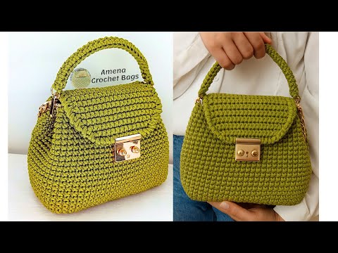 Видео: Сумка крючком – самая простая конструкция – красивая и подойдет для начинающих.