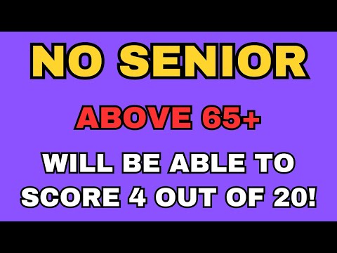 Видео: Если вы можете получить 4 из 20, ваш мозг ОЧЕНЬ силён!