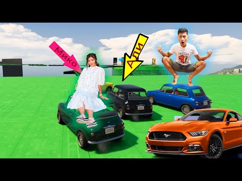 Видео: Нұрченл, Али, Мико төртеуіміз скилл тестте жарыстық (GTA5) Қызықты скилл тест