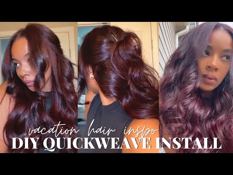 Видео: как: незаметное быстрое плетение + как я завиваю наращенные волосы + окрашивание пучков (вдохнове...