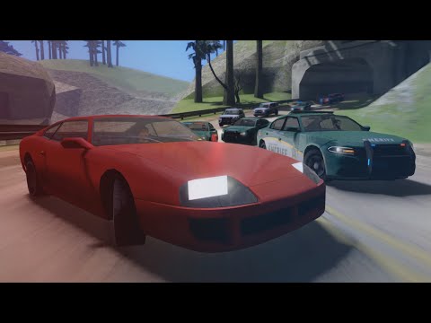 Видео: 🔥 УГОНЯЮ от ПОЛИЦИИ! Я ПРЕСТУПНИК в GTA SAMP