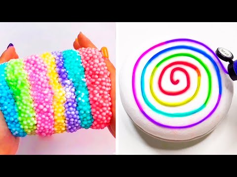 Видео: Расслабляющее Slime ASMR видео #73