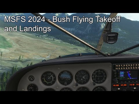 Видео: MSFS 2024 — Взлет и посадка в кустах