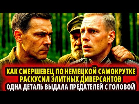 Видео: КАК СМЕРШЕВЕЦ ПО НЕМЕЦКОЙ САМОКРУТКЕ РАСКУСИЛ ЭЛИТНЫХ ДИВЕРСАНТОВ.