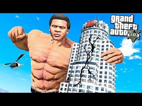 Видео: ФРАНКЛИН СТАЛ САМЫМ СИЛЬНЫМ ЧЕЛОВЕКОМ на ЗЕМЛЕ!! - GTA 5 Моды