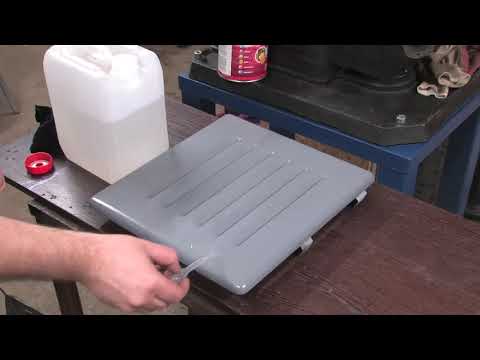 Видео: Первое тестирование эмали для покраски станков. Часть 1. Растворители.