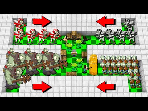 Видео: АРМИЯ РАСТЕНИЯ ПРОТИВ ЗОМБИ ПРОТИВ ЕНОТИКА И НУБА! 10000 РАСТЕНИЯ ПРОТИВ ЗОМБИ В МАЙНКРАФТ ВЫЖИВАНИЕ