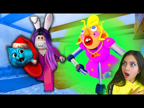 Видео: 😨КОТЁНОК ЛАЙК И Я 😥ПОБЕГ от РАДУЖНОЙ МАЧЕХИ в ROBLOX! 😥 РОБЛОКС