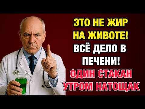 Видео: Почему живот растёт, даже если вы почти не едите? Виновата печень!