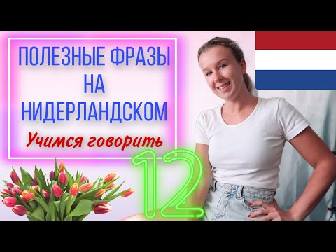 Видео: Учимся говорить на нидерландском языке. Полезные фразы на голландском. Урок 12