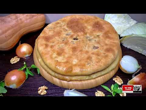 Видео: Осетинский пирог с капустой и грецким орехом / Ossetian pie with cabbage and walnut