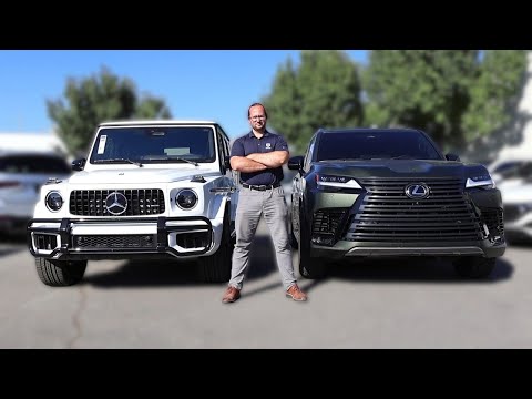 Видео: G-Wagon или Land Cruiser? //НОВЫЙ Mercedes G63 против нового Lexus LX700h//