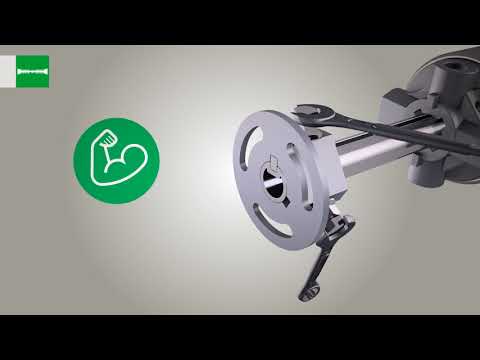 Видео: Вертикальный монтаж с нижним расположением вала промышленных ворот серий ProPlus и ProTrend