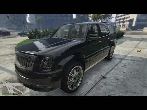 Видео: Самый знаменитый внедорожник Albany Cavalcade GTA 5 Cars #30