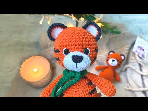 Видео: Самый милый тигр🔥Мастер-класс(1часть)🐯Тигр крючком