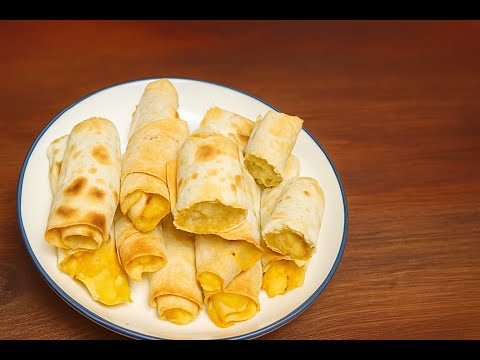 Видео: Диетические роллы из лаваша