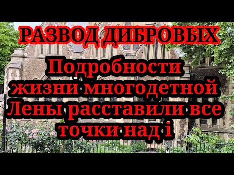 Видео: Развод Дибровых.Все очень переживали за Лену, а оказалось, что ничего про неё не знали