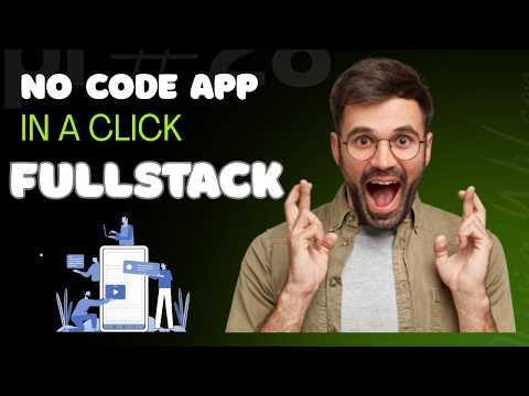 Видео: Разработка полнофункционального приложения без написания кода с помощью ИИ | No Code App Builder AI