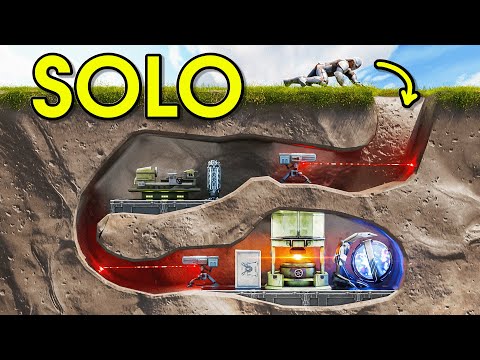 Видео: Я построил секретную базу Snake в одиночку в ARK PvP