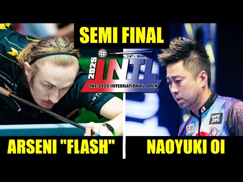 Видео: ПОЛУФИНАЛ | Арсений Флэш против Наоюки Ои | Открытый чемпионат мира по бигфуту 10-Ball Challenge ...