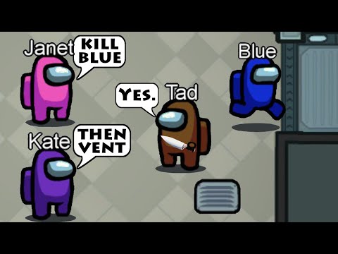 Видео: Я сказала «ДА» Джанет и Кейт на протяжении ВСЕГО ВИДЕО в AMONG US!