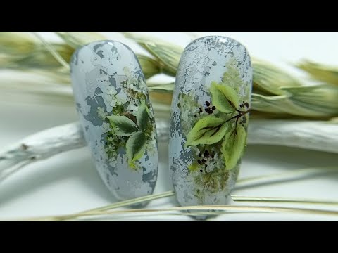 Видео: BEST NAIL ART | Супер дизайн ШТУКАТУРКА#2 и ЛИСТЬЯ