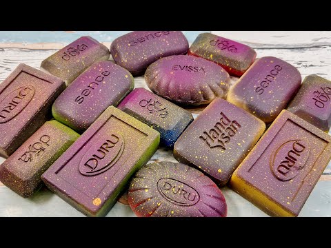 Видео: ASMR soap cutting Relaxing sounds Painted soap АСМР мыло Резка мыла #relaxtime