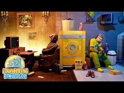 Видео: СТИРКА И ОТМЫВАНИЕ ДЕНЕГ | Laundering Simulator - Первый взгляд