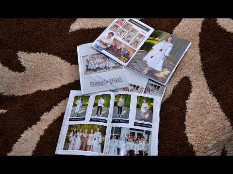 Видео: Обзор альбома для старших класів с. Ляшківка Випускний альбом 11- клас