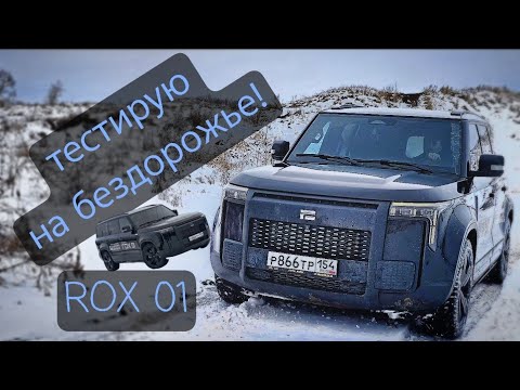 Видео: тестирую на бездорожье ROX 01