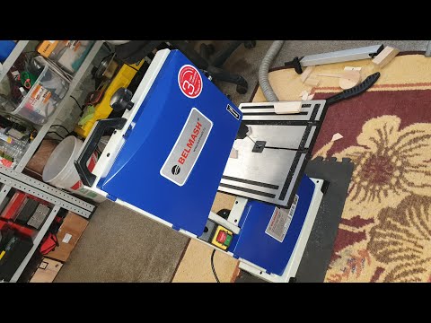 Видео: Небольшой обзор ленточной пилы BELMASH WBS-228/2, очень хороший станок для хобби