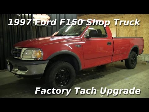 Видео: Обновление заводского тахометра для Ford F150 XL Shop Truck 1997 года!