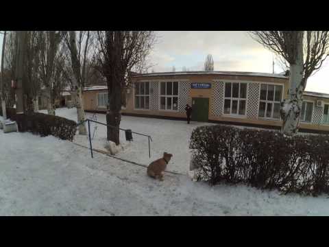 Видео: Ж/д ст. "Ингулец" - "Червоная" - "Кривой Рог- главный"