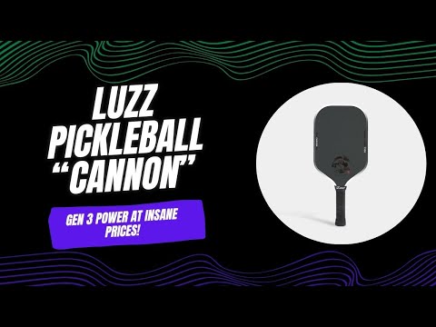 Видео: Обзор Luzz Cannon Paddle | Мощность и вращение третьего поколения менее чем за 100 долларов