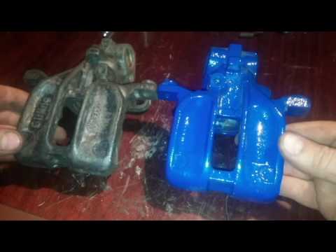 Видео: Ремонт заднего суппорта Girling D36. VAG