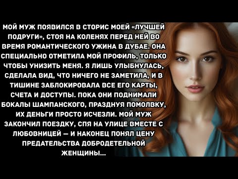 Видео: Мой муж появился в сторис моей «лучшей подруги», стоя на коленях перед ней во время романтического..