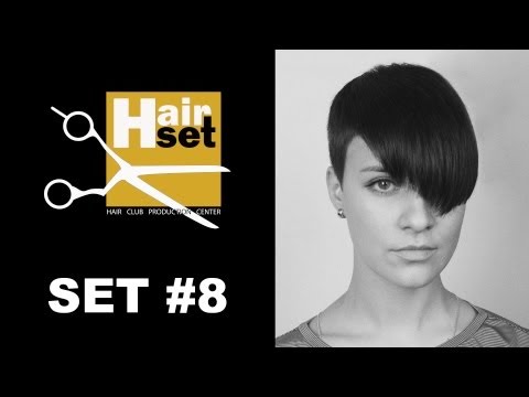 Видео: Hair Set #8 (креативное окрашивание, Babyliss, женская стрижка - GB, RU)