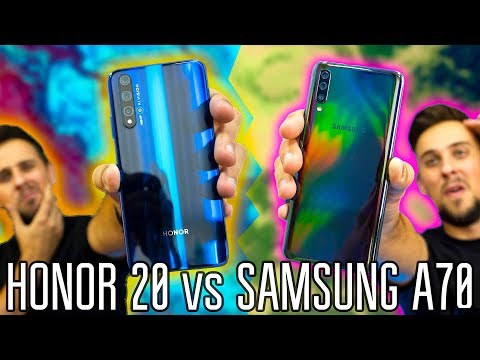 Видео: БИТВА СЕРЕДНЯКОВ - HONOR 20 ИЛИ SAMSUNG A70?