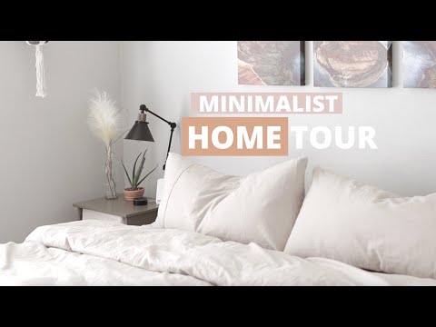 Видео: Экскурсия по моему минималистичному дому | Семья из 4 человек с 2 спальнями
