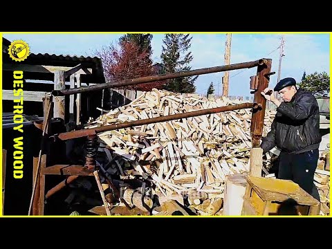 Видео: Пять простых, но опасных самодельных дровоколов | Дровоколы