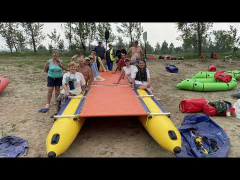 Видео: Бердь река. Сплав.