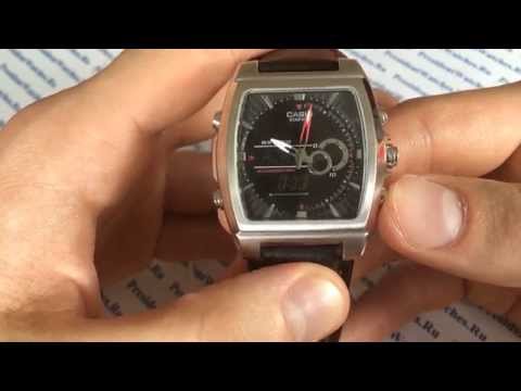 Видео: инструкция по настройке Casio EDIFICE EFA-120L-1A1 - видео от Watch-Forum.Ru