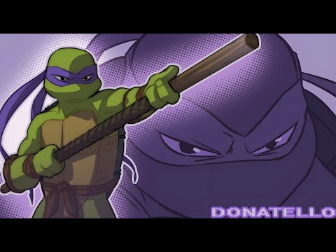 Видео: Черепашки ниндзя 2003 | Донателло обзор
