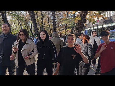 Видео: Район первой Алматы, пешком по Шолохова, от Рихарда Зорге до Сейфуллина #almaty #walkingtour
