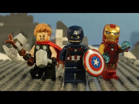 Видео: LEGO Cyclops - Мстители: Финал - Покадровая съёмка