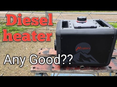 Видео: Новый дизельный обогреватель. Давайте запустим его и посмотрим.