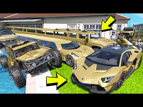 Видео: УГНАЛ КУЧУ ЗОЛОТЫХ ЧИТ ТАЧЕК И САМЫЕ ДЛИННЫЕ ТАЧКИ ЗА 180 СЕКУНД! БИТВА ВОРОВ В ГТА 5!