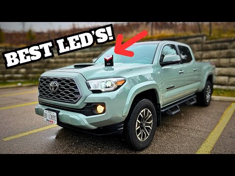 Видео: Установка и обзор светодиодных фар LASFIT H11 | Toyota Tacoma 2023 года