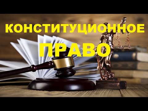 Видео: Конституционное право. (Урок 9).